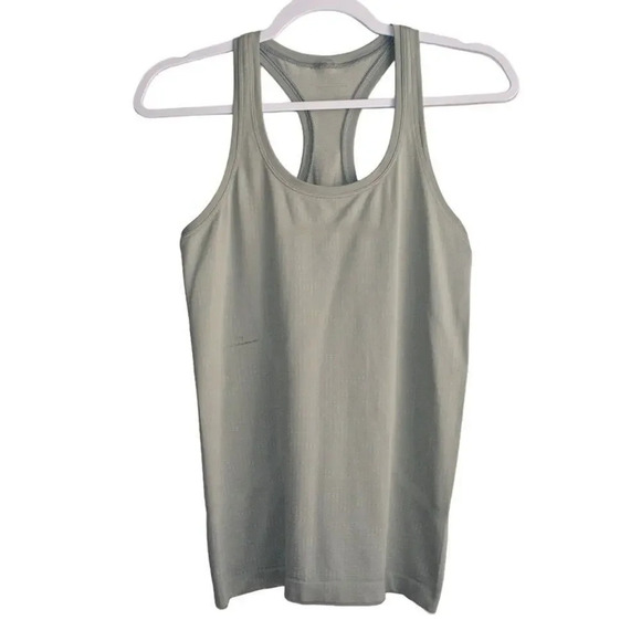 Lululemon‎ Swiftly Racerback Tank 6 Grey Stretch Activewear Breathable - Picture 1 of 8